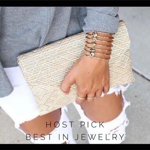 HP 🎉 Stella & Dot Becker Cuff gold - retired